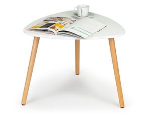 Žurnalinis staliukas ModernHome, baltas kaina ir informacija | Virtuvės ir valgomojo stalai, staliukai | pigu.lt