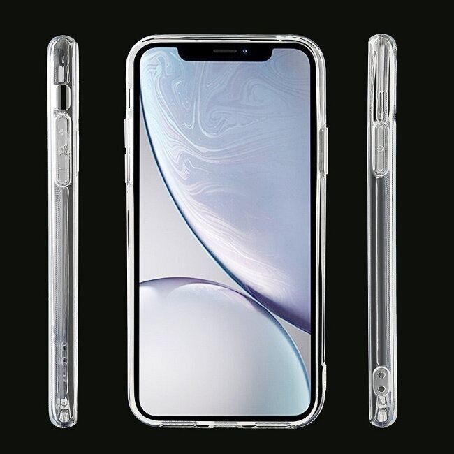 Telefono dėklas skirtas iPhone 12 Pro 2mm, skaidri kaina ir informacija | Telefono dėklai | pigu.lt