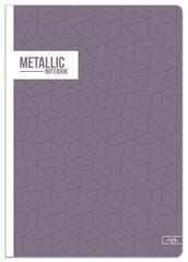 Тетрадь, A5, 52 листа, Metallic цена и информация | Тетради и бумажные товары | pigu.lt