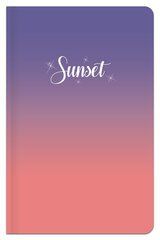 Записная книжка A6, 96 листов, Sunset цена и информация | Тетради и бумажные товары | pigu.lt