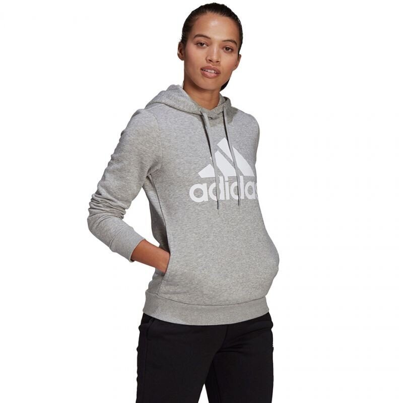 Sportinis džemperis moterims Adidas Loungewear Es GL0719, pilkas kaina ir informacija | Sportinė apranga moterims | pigu.lt