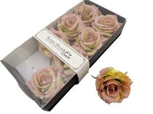 Rožių žiedai dėžutėje kaina ir informacija | Dirbtinės gėlės | pigu.lt