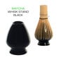Matcha arbatos bambukinei šluotos laikiklis - juoda. цена и информация | Virtuvės įrankiai | pigu.lt