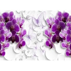 Fototapetai - Orchidėjos ir deimantai цена и информация | Фотообои | pigu.lt