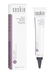 Ночной крем против морщин и пигментации Soskin Paris Pigment wrinkle corrective care, 50 мл цена и информация | Сыворотки для лица, масла | pigu.lt