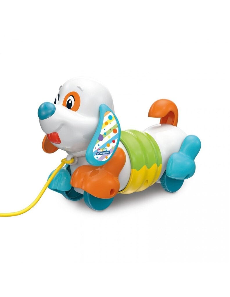 Traukiamas šuniukas Clementoni kaina ir informacija | Žaislai kūdikiams | pigu.lt