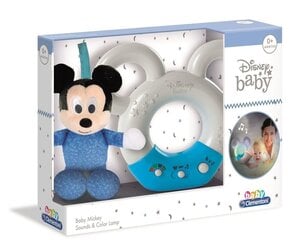 Музыкальная шкатулка с ночником Clementoni Disney Baby Mickey цена и информация | Игрушки для малышей | pigu.lt