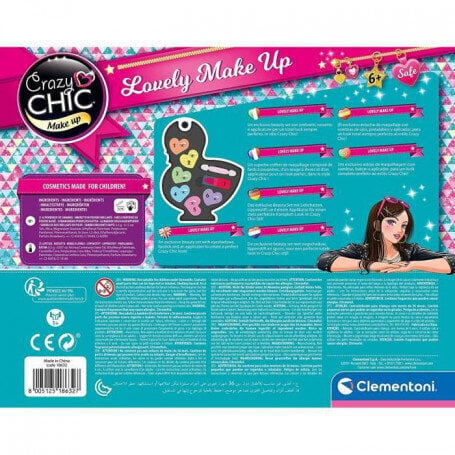 Makiažo rinkinys vaikams Clementoni Crazy Chic Swan цена и информация | Žaislai mergaitėms | pigu.lt