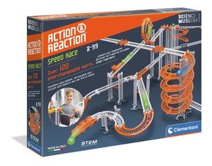 Научная игра Спидвей Clementoni Action & Reaction, 61530BL цена и информация | Настольные игры, головоломки | pigu.lt