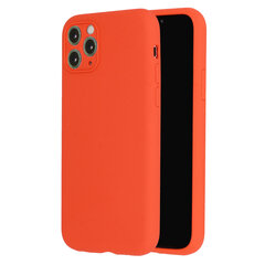 Vennus silikoninis dėklas telefonui skirtas iPhone 12, oranžinė kaina ir informacija | Telefono dėklai | pigu.lt