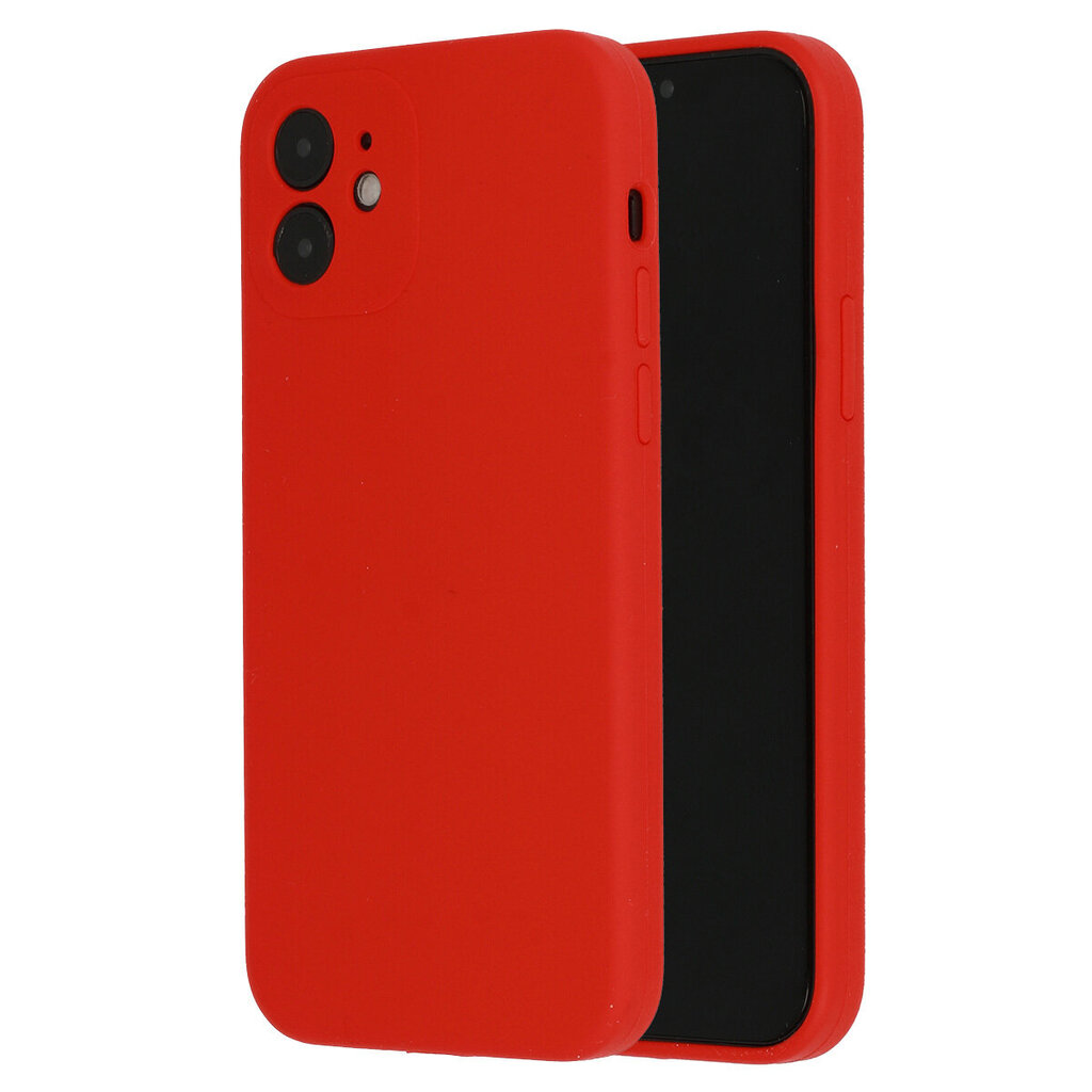 Vennus silikoninis dėklas telefonui skirtas iPhone 12 Pro, raudonas цена и информация | Telefono dėklai | pigu.lt