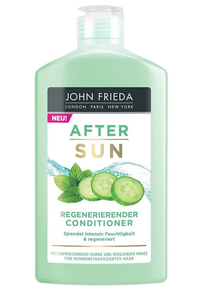 Atkuriamasis plaukų kondicionierius John Frieda After Sun 250 ml kaina ir informacija | Balzamai, kondicionieriai | pigu.lt