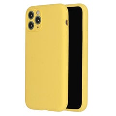 Vennus silikoninis dėklas telefonui skirtas iPhone 12 Pro, geltona kaina ir informacija | Telefono dėklai | pigu.lt