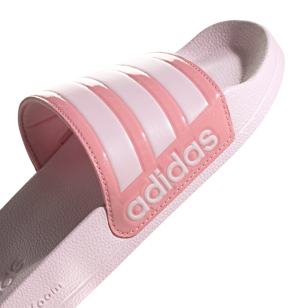 Šlepetės moterims Adidas Adilette Shower FZ2853, rožinės kaina ir informacija | Šlepetės moterims | pigu.lt