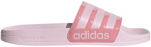 Šlepetės moterims Adidas Adilette Shower FZ2853, rožinės kaina ir informacija | Šlepetės moterims | pigu.lt