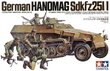 Konstruktorius Tamiya german hanomag sdkfz 251/1, 1/35, 35020 kaina ir informacija | Konstruktoriai ir kaladėlės | pigu.lt