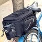 Krepšys dviračiui, juodas kaina ir informacija | Dviračių bagažinės | pigu.lt