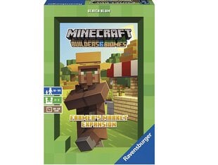 Stalo žaidimas Ravensburger Minecraft Builders Biomes: Farmers Market Expansion, ENG kaina ir informacija | Stalo žaidimai, galvosūkiai | pigu.lt