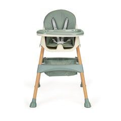 Ecotoys Maitinimo kėdutė 2in1, azure kaina ir informacija | Maitinimo kėdutės | pigu.lt