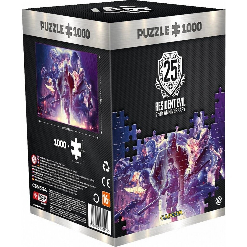 Dėlionė Resident Evil 25th Anniversary Good Loot Puzzle, 1000 d. kaina ir informacija | Dėlionės (puzzle) | pigu.lt