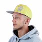 Kepurė vyrams SnapBack Grey & Yellow, pilka/geltona kaina ir informacija | Vyriški šalikai, kepurės, pirštinės | pigu.lt