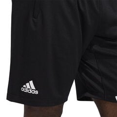 Šortai Vyrams Adidas 4K 3 Bar Shorts Black GL8943, juodi kaina ir informacija | Sportinė apranga vyrams | pigu.lt