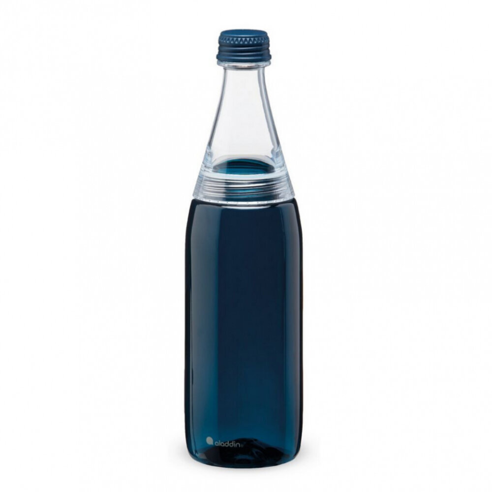 Butelis Fresco Twist&amp Go, 0.7 l, tamsiai mėlynas цена и информация | Gertuvės | pigu.lt
