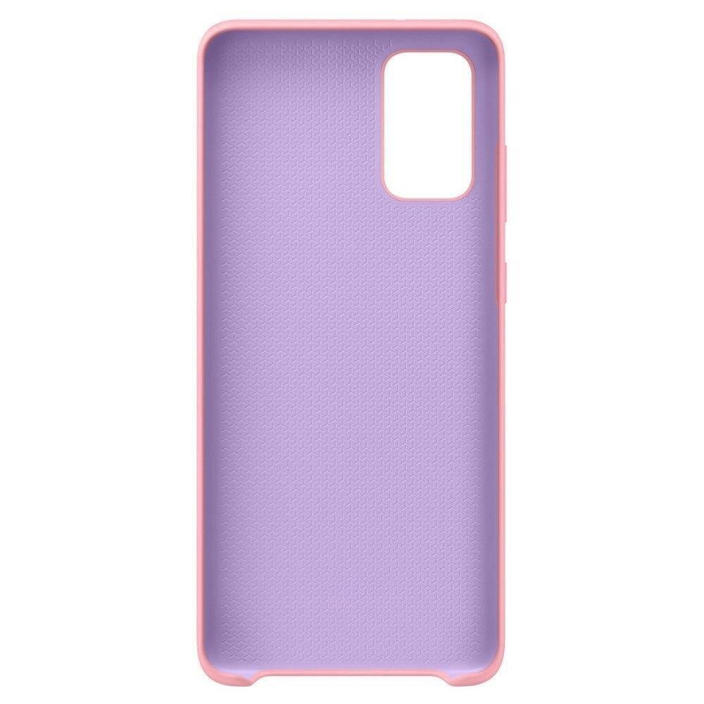 Silicone Case Soft Flexible Rubber Cover skirtas Samsung Galaxy S21+ 5G kaina ir informacija | Telefono dėklai | pigu.lt