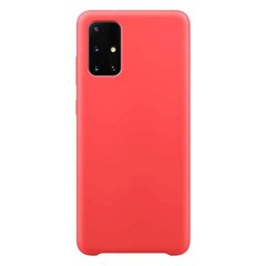 Silicone Case Soft Flexible Rubber Cover for Samsung Galaxy A12 / Galaxy M12 red цена и информация | Чехлы для телефонов | pigu.lt
