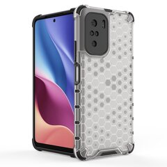 Dėklas telefonui Honeycomb armor Xiaomi Redmi K40 Pro+ / K40 Pro / K40 / Poco F3, skaidrus kaina ir informacija | Telefono dėklai | pigu.lt