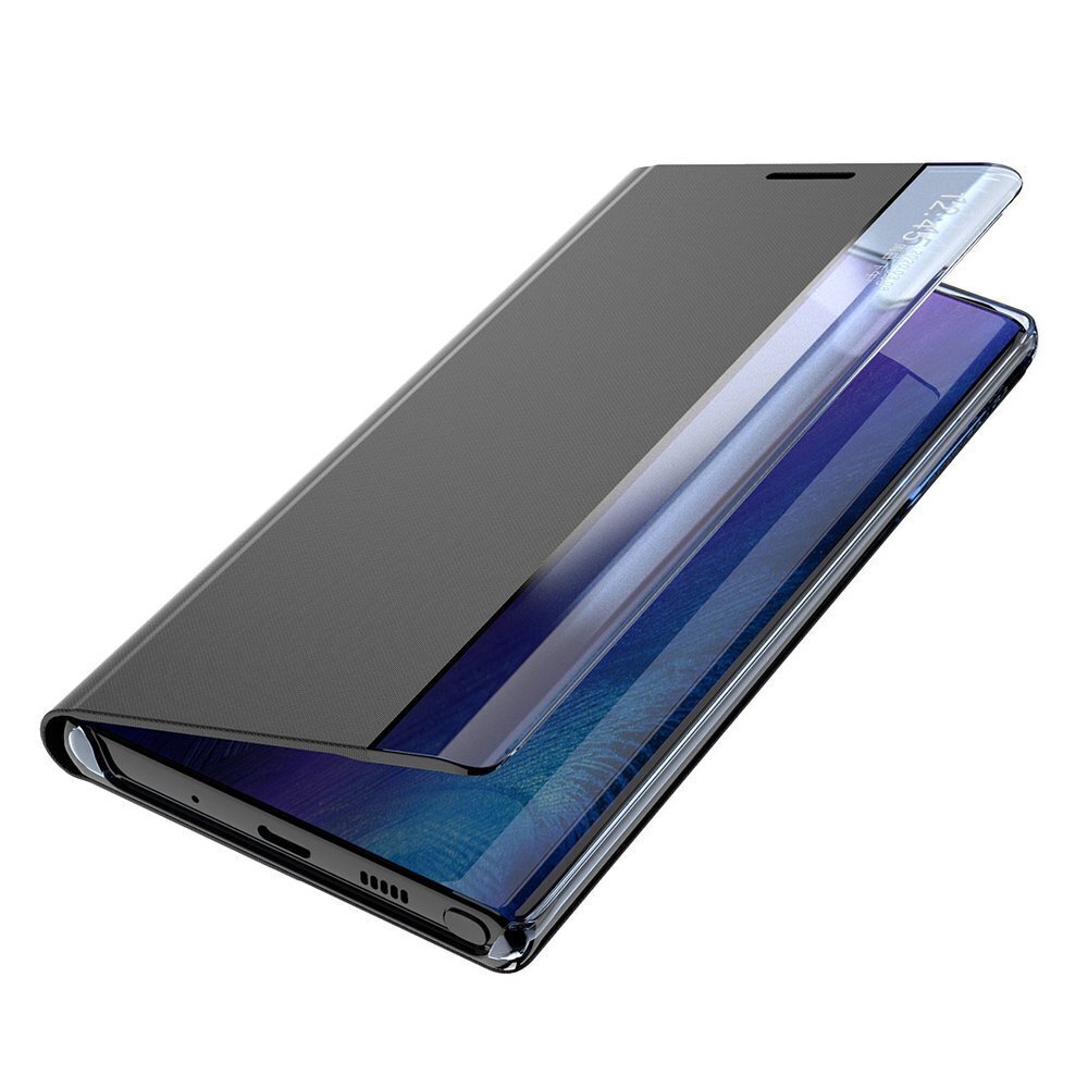 Dėklas telefonui Sleep Bookcase Type with Smart Window Samsung Galaxy A32 5G / A13 5G, mėlyna kaina ir informacija | Telefono dėklai | pigu.lt