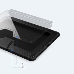 Чехол Nillkin Bumper PRO Protective Stand Case for iPad 10.9 2020/Air 4/Pro 11 2020/Pro 11 2021 Black цена и информация | Чехлы для планшетов и электронных книг | pigu.lt