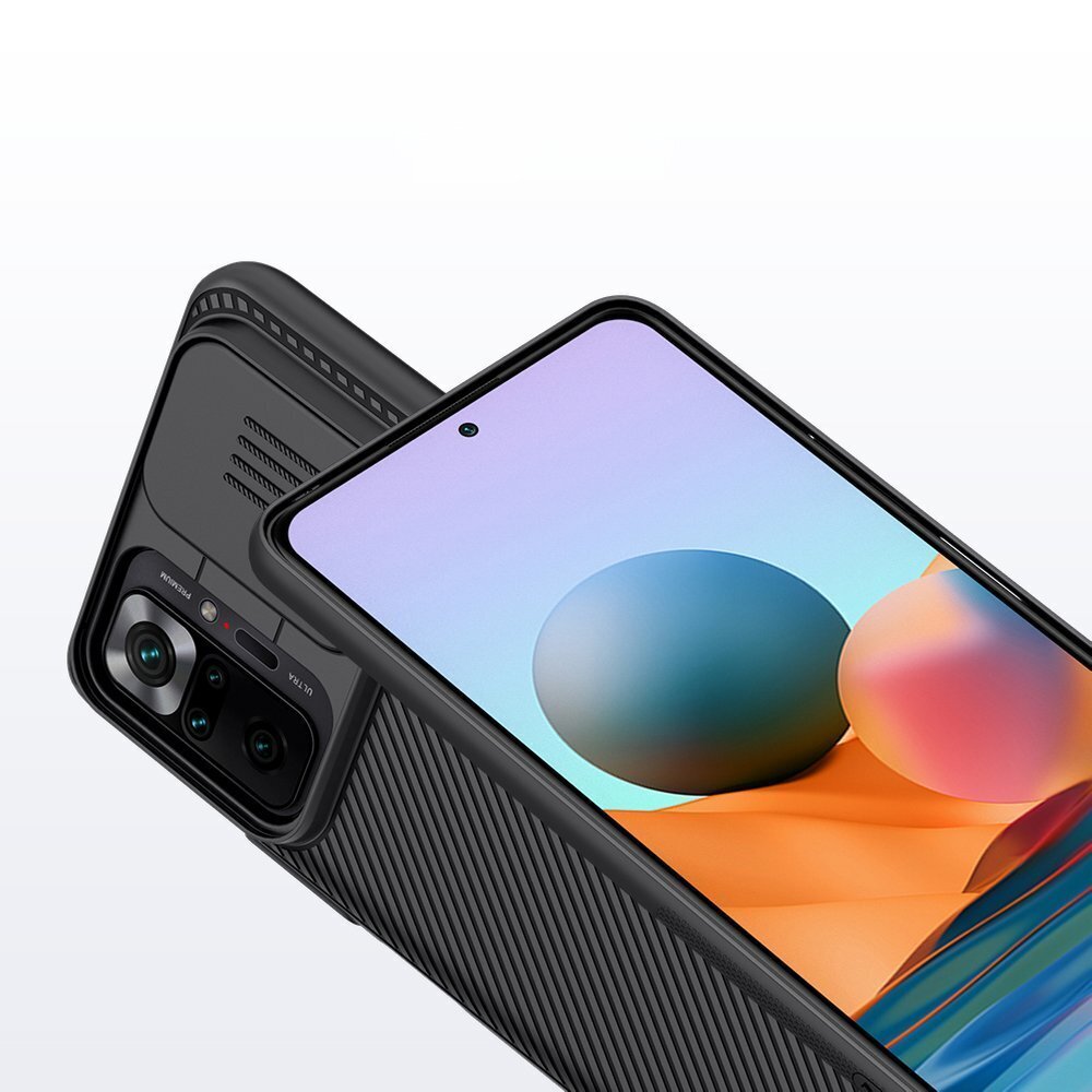 Nillkin CamShield Hard Case for Xiaomi Redmi Note 10 Pro Black цена и информация | Telefono dėklai | pigu.lt