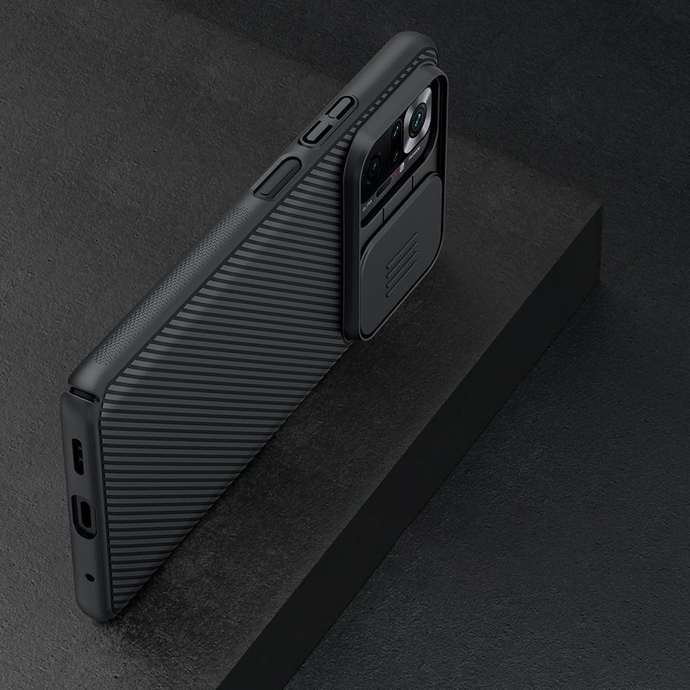 Nillkin CamShield Hard Case for Xiaomi Redmi Note 10 Pro Black kaina ir informacija | Telefono dėklai | pigu.lt