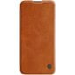 Nillkin Qin original leather case cover, skirtas Samsung Galaxy A32 4G, rudas kaina ir informacija | Telefono dėklai | pigu.lt