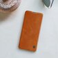 Nillkin Qin original leather case cover, skirtas Samsung Galaxy A32 4G, rudas kaina ir informacija | Telefono dėklai | pigu.lt