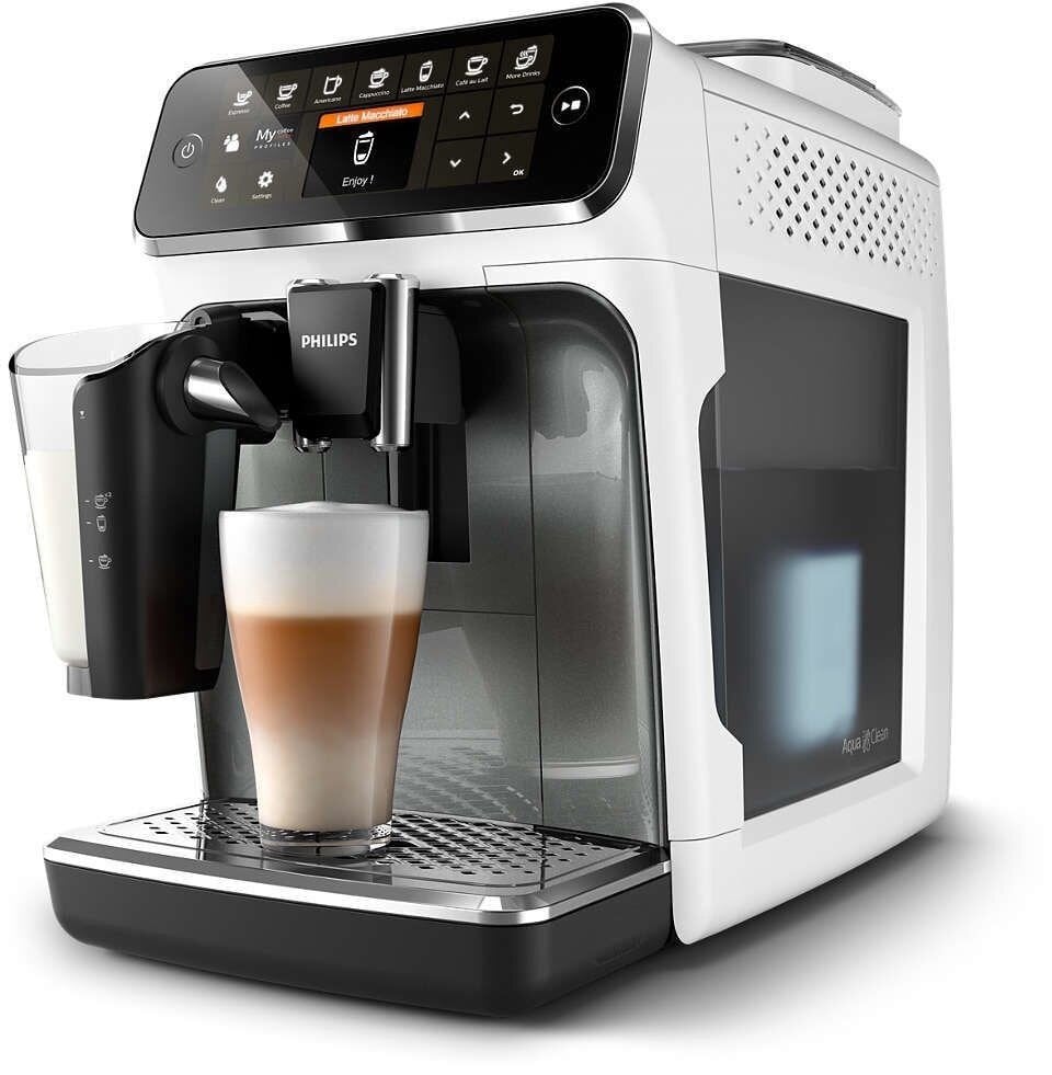 Philips 4300 LatteGo EP4343/70 kaina ir informacija | Kavos aparatai | pigu.lt