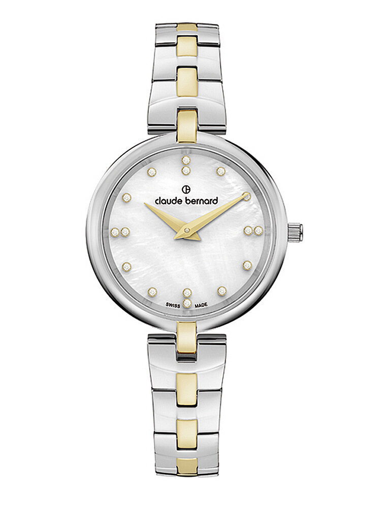 Laikrodis moterims Claude Bernard Dress Code, pilkas kaina ir informacija | Moteriški laikrodžiai | pigu.lt
