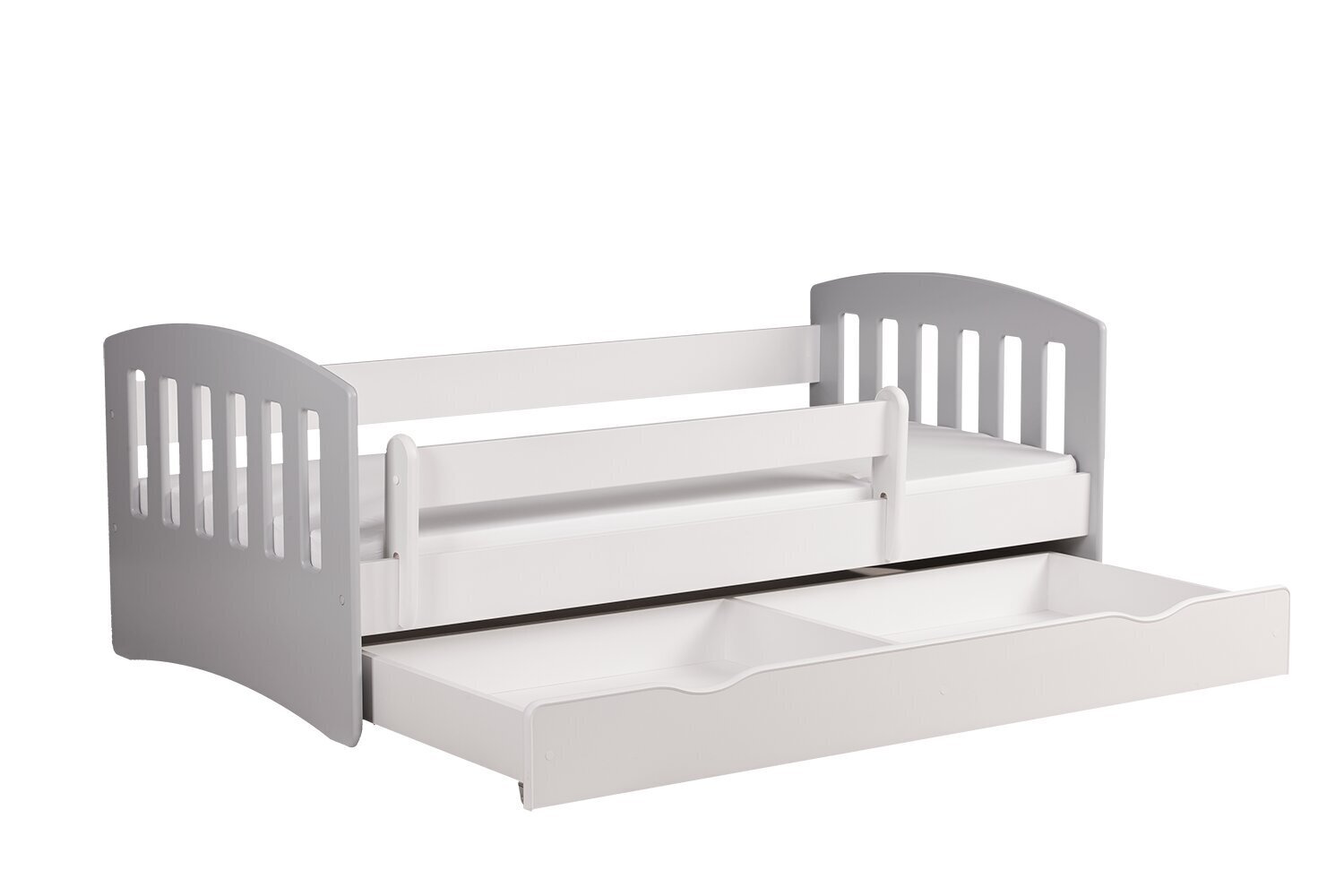 Vaiko lova su čiužiniu, 180x80 cm, balta kaina | pigu.lt