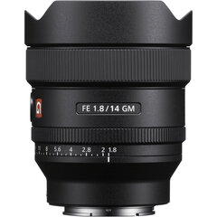 Sony FE 14mm F/1.8 GM kaina ir informacija | Objektyvai | pigu.lt