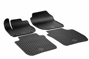 Коврики HONDA JAZZ 2015-2020 4 шт. черные/ 222414 цена и информация | Модельные резиновые коврики | pigu.lt