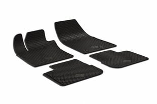 Коврики FIAT TIPO 2016-> 4pcs. black/ 221037 цена и информация | Модельные резиновые коврики | pigu.lt
