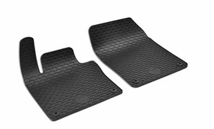 Kilimėliai TOYOTA PROACE CITY / PROACE CITY VERSO 2018-&gt; - 2pcs. black/ 221857 цена и информация | Модельные резиновые коврики | pigu.lt