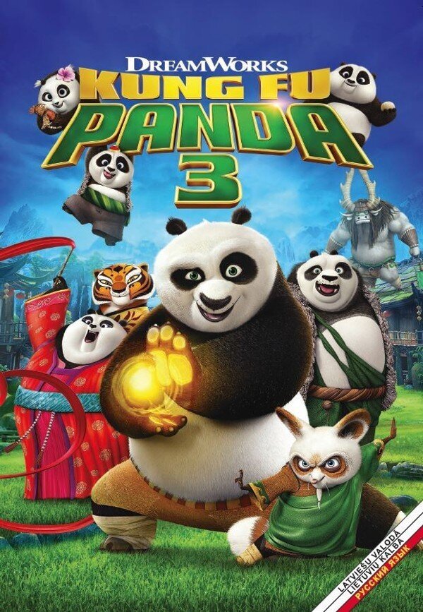 DVD filmas "Kung Fu Panda 3" (2016) цена и информация | Vinilinės plokštelės, CD, DVD | pigu.lt