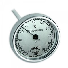 Analoginis termometras TFA 19-2008 kaina ir informacija | Drėgmės, temperatūros, pH, ORP matuokliai | pigu.lt
