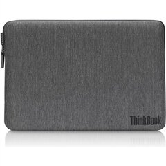 Lenovo ThinkBook 13-inch Sleeve Grey цена и информация | Рюкзаки, сумки, чехлы для компьютеров | pigu.lt