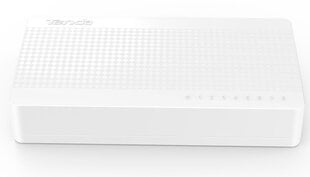Tenda S108V8 Неуправляемый Fast Ethernet (10/100) Белый цена и информация | Коммутаторы (Switch) | pigu.lt