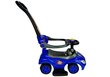 Paspiriama mašinėlė-stumdukas Mega Car 3in1, mėlyna kaina ir informacija | Žaislai kūdikiams | pigu.lt