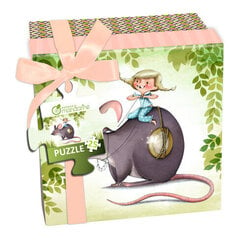 Пазл Avenue Mandarine «Маленькая мышка» в коробке, 25 деталей цена и информация | Развивающие игрушки | pigu.lt