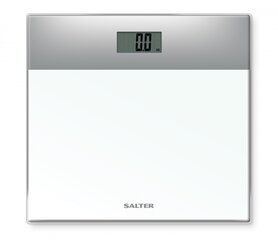 Salter 9206 SVWH3R Glass Electronic Scale Silver/White цена и информация | Весы (бытовые) | pigu.lt